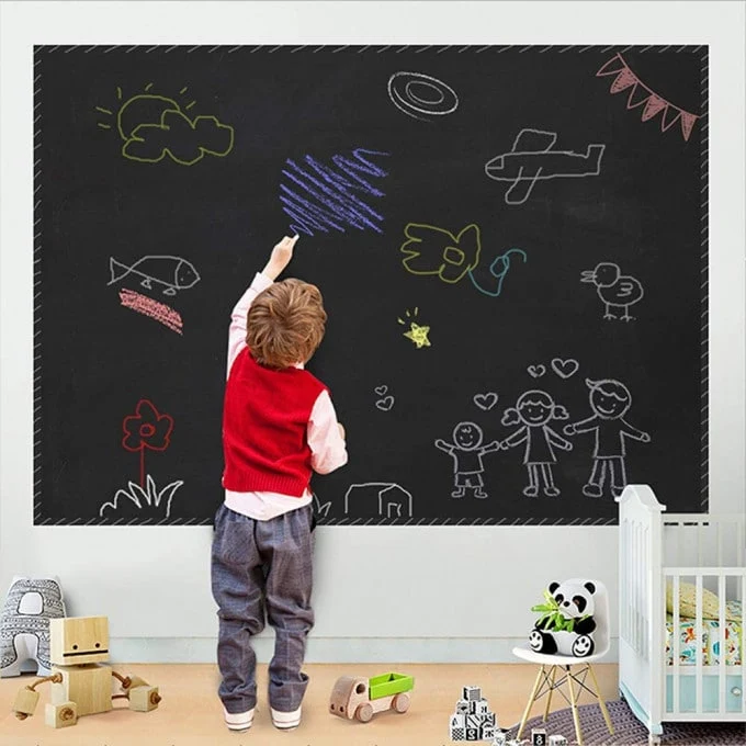 سبورة لاصقة للكتابة والرسم سحرية للأطفال