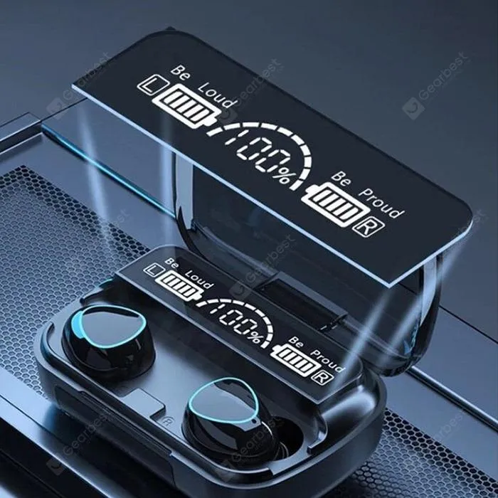 Ecouteurs sans fil Pro avec Power Bank
