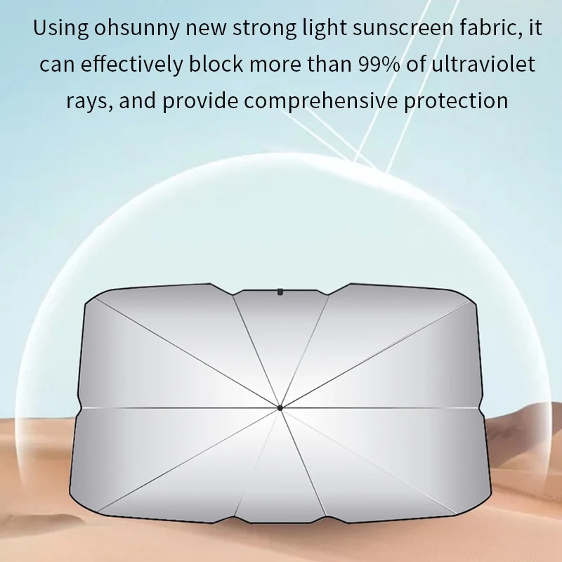 Pare-soleil pliable, isolation thermique, Protection intérieure