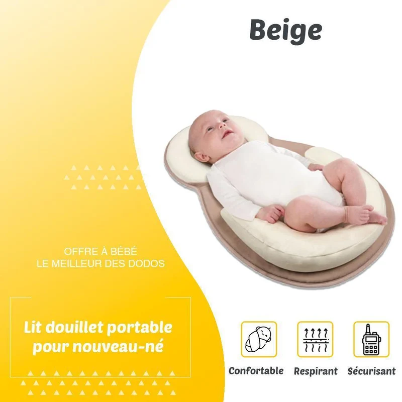 LIT DOUILLET PORTABLE POUR BÉBÉ