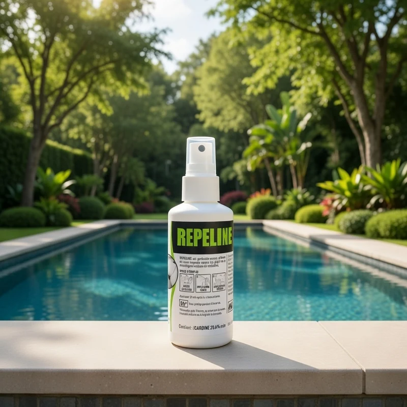 Spray répulsif moustiques, tiques et phlébotomes – Repeline 100ml