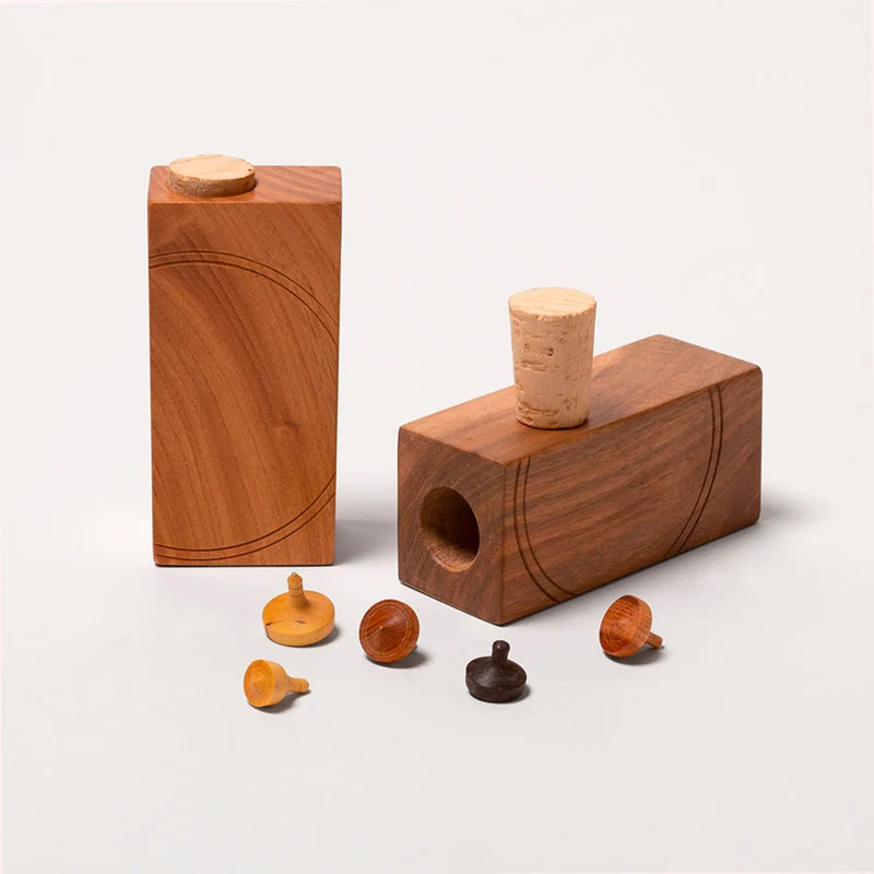 Jeu 5 alive en bois tourné