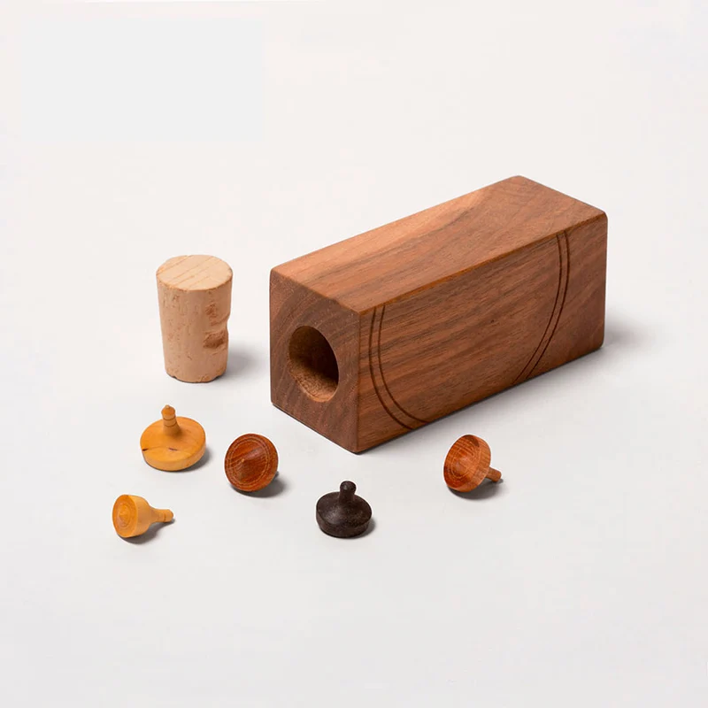 Jeu 5 alive en bois tourné