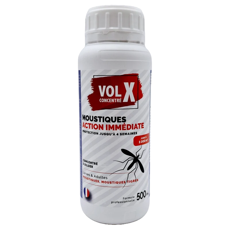 VolX - Liquide Spécial Moustiques - Concentré - Flacon 500 ml