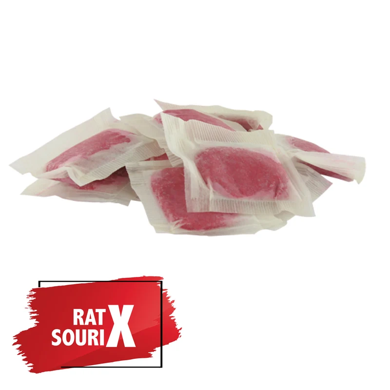 RatX SouriX Pâtes Fraîches 150g – Appât Anti-Rats et Souris – Habitat & Grenier - Fabriqué en France