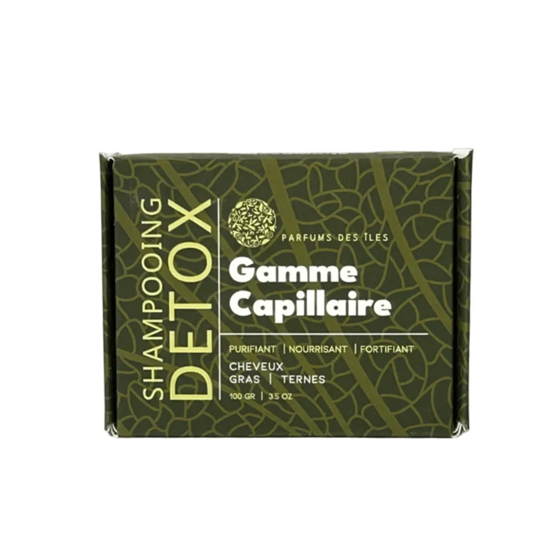 Shampoing solide détox au Bois d'Inde