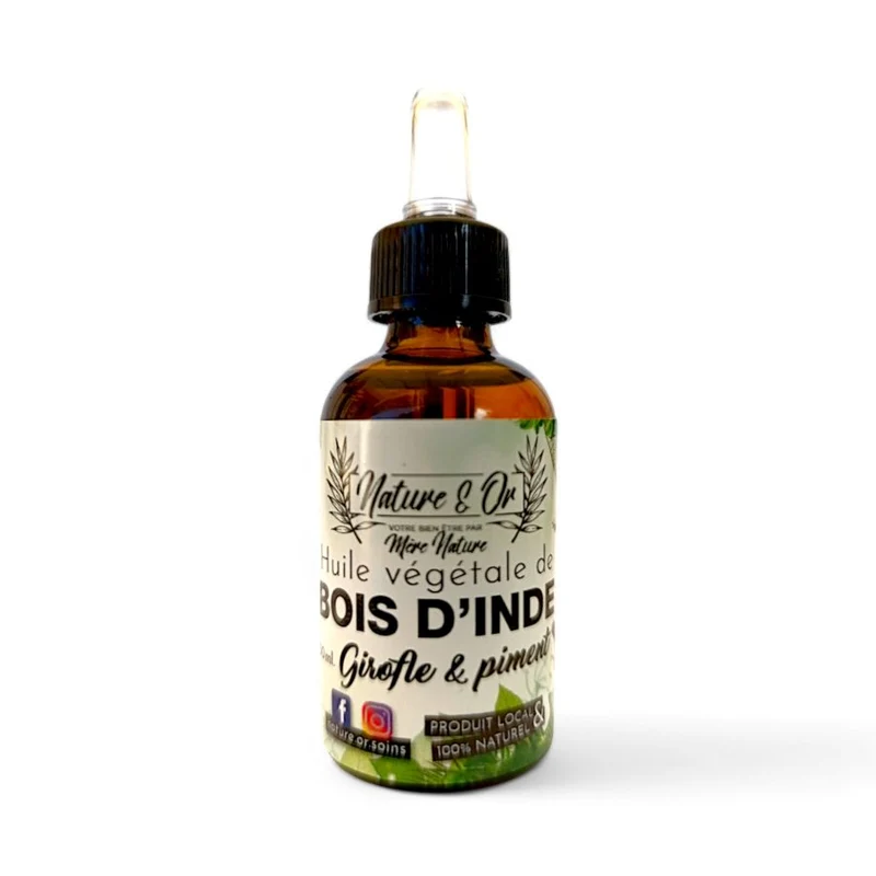 Huile de Bois d'Inde naturelle - 50 ml