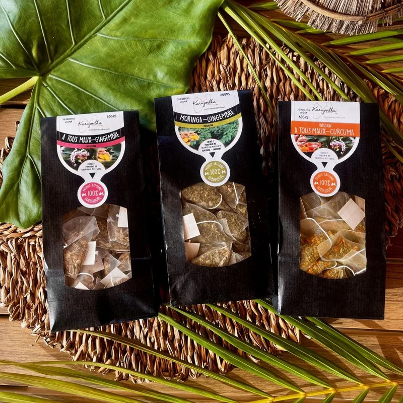 Coffret Bien-être - Tisanes bienfaisantes créoles