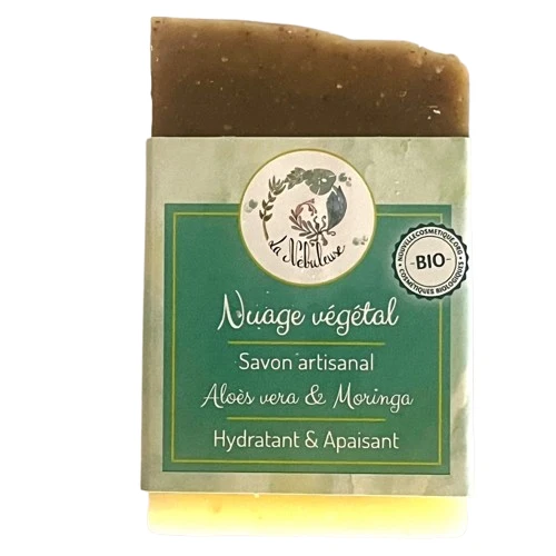 Savon artisanal au Moringa - Hydratant et apaisant
