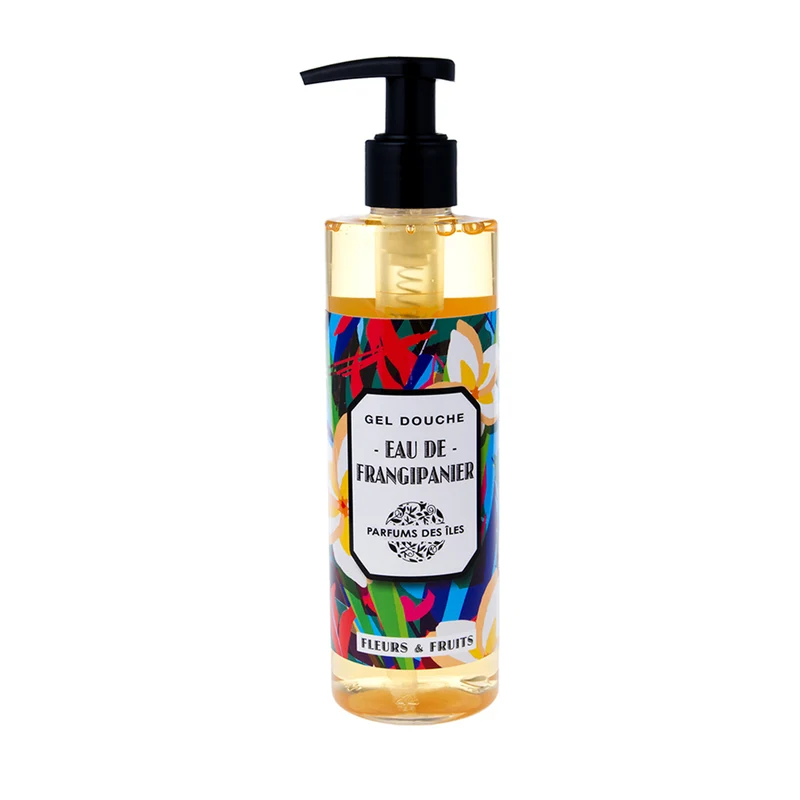 Gel douche hydratant au Frangipanier