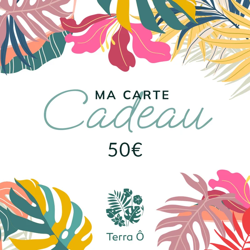 Carte Cadeau Terra Ô - 50€