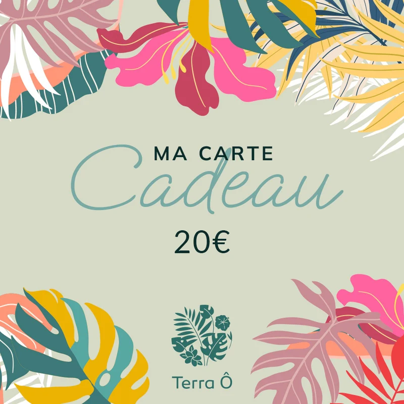 Carte Cadeau Terra Ô - 20€