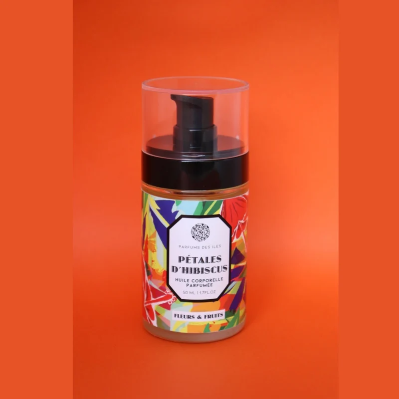 Huile hydratante à l'Hibiscus de Martinique