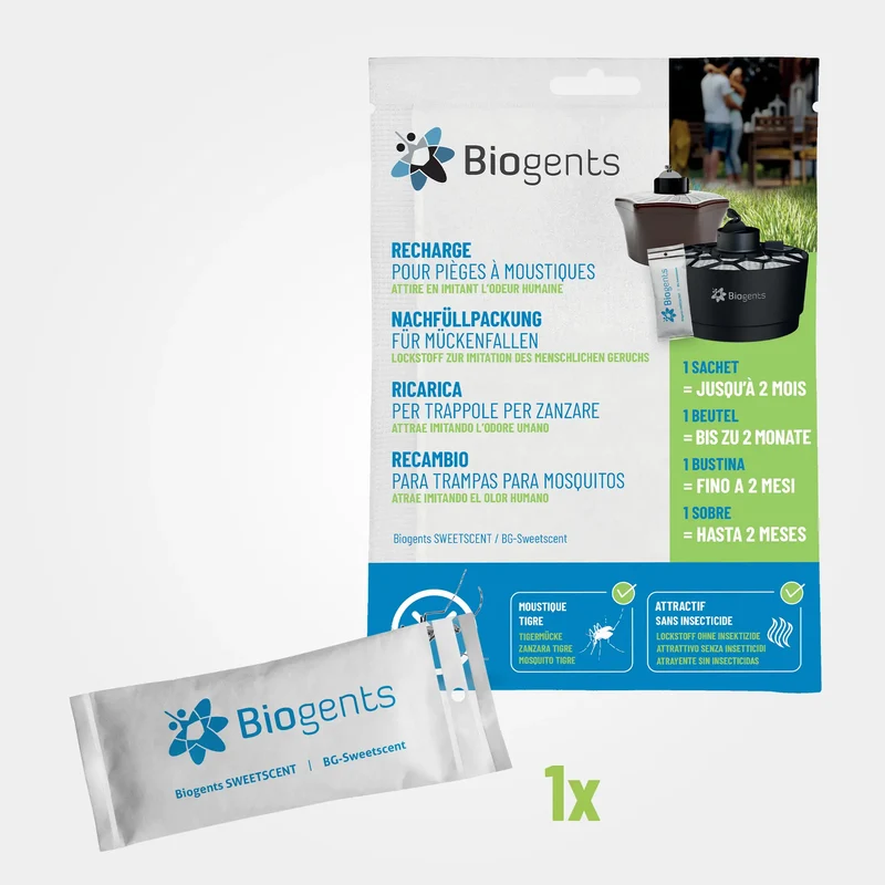 BG-Sweetscent — Attractif moustique tigre Aero Trap, BG-Mosquitaire & BG-Home
