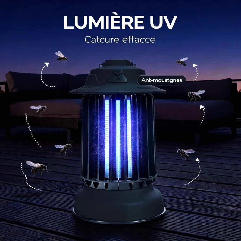 Piège à moustique auto-nettoyant EZIlight® Mosquito Garden MG 10