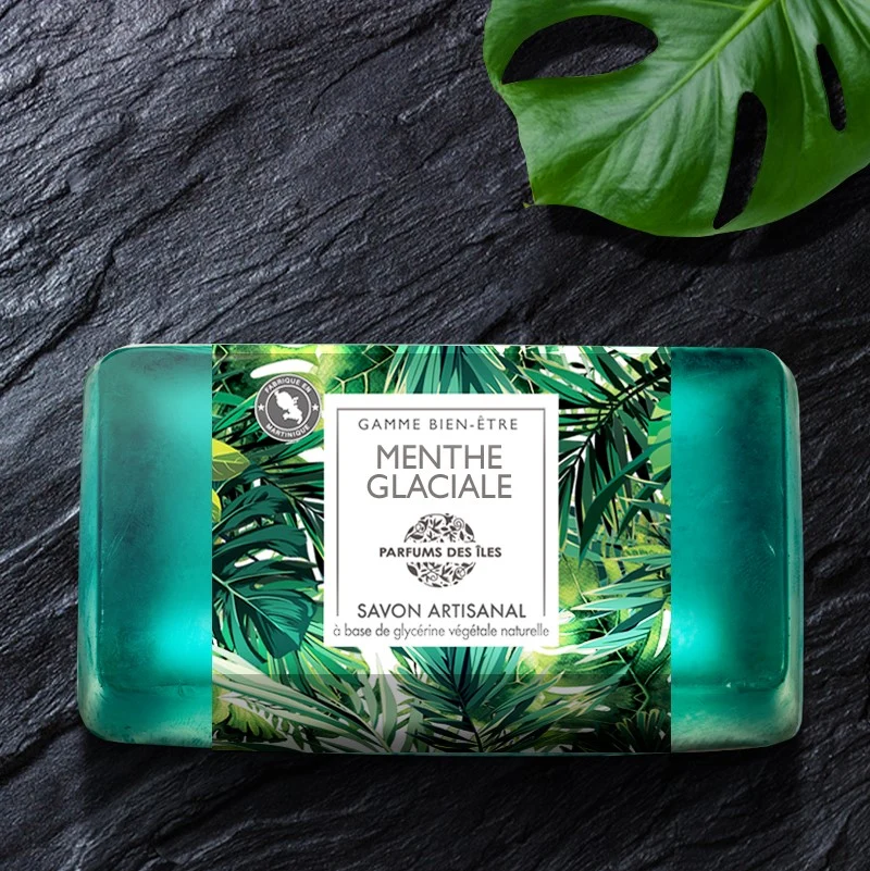 Savon relaxant parfumé, à la Menthe glaciale