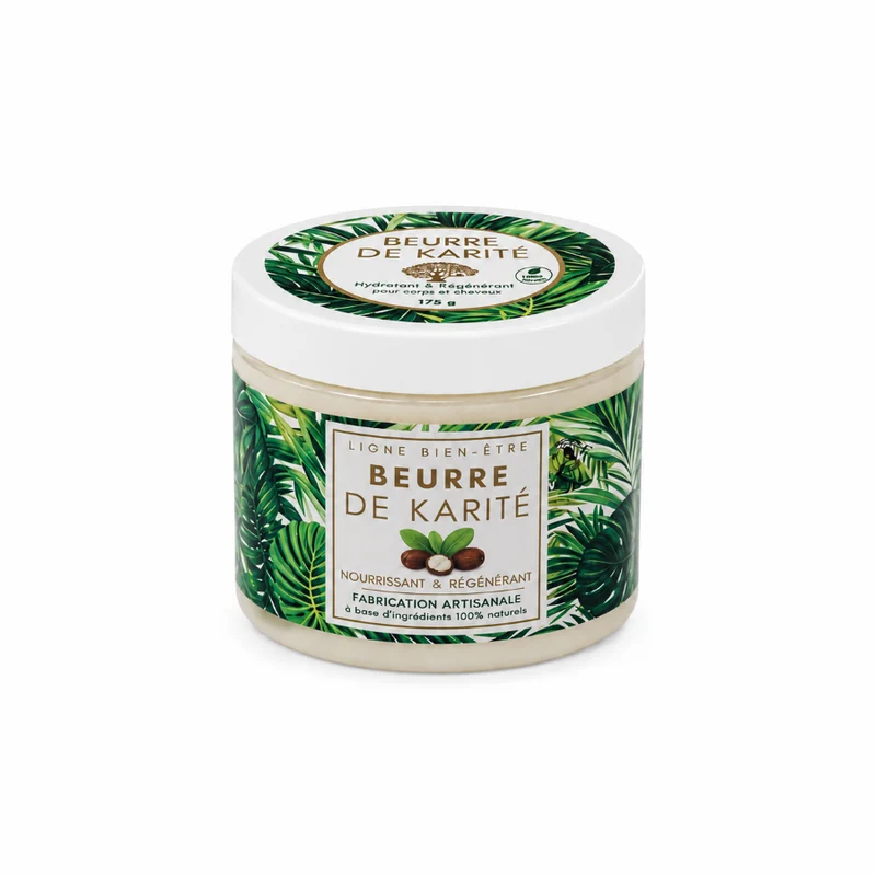 Beurre végétal nutritif corps, au Karité