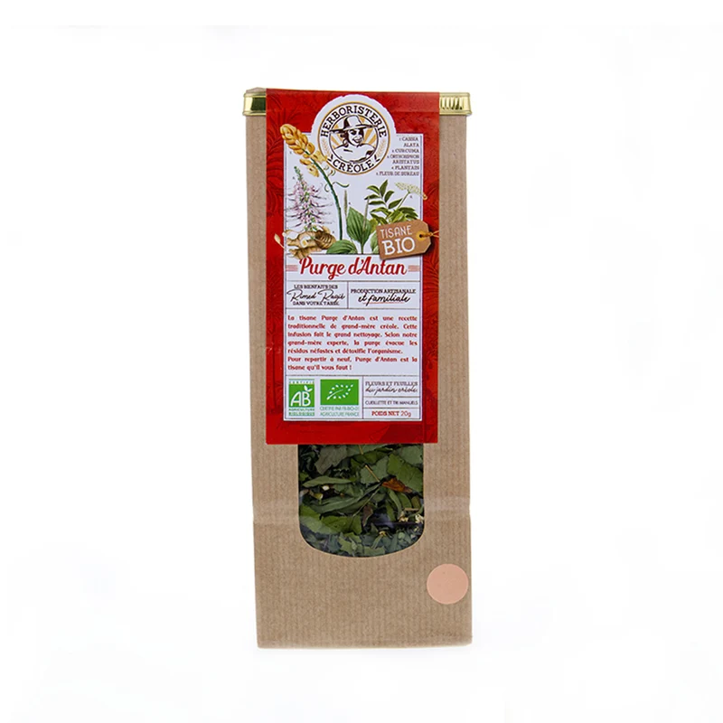 Tisane Detox Purge d'Antan BIO au dartier, en vrac