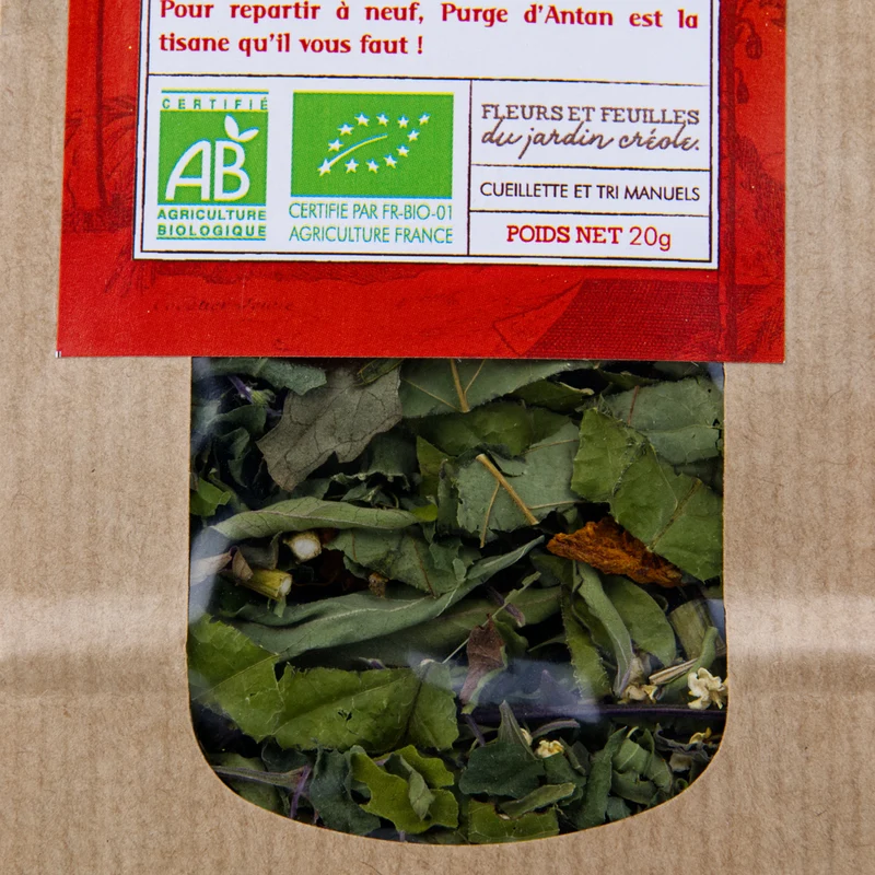 Tisane Detox Purge d'Antan BIO au dartier, en vrac