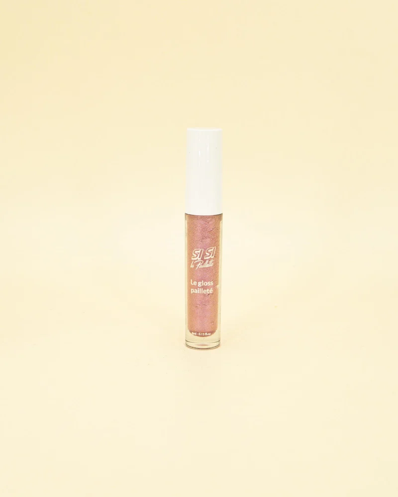 Gloss pailleté - Rose Pamela