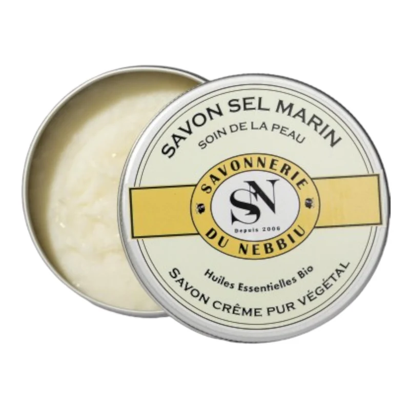 Savon crème au Sel Marin de Corse