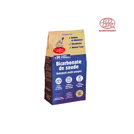 Bicarbonate de soude 500 g – Multi-usages naturel et écologique