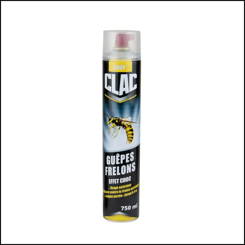 Spray Anti-Guêpes et Frelons - Solution Sécurisée pour Détruire les Nids à Distance