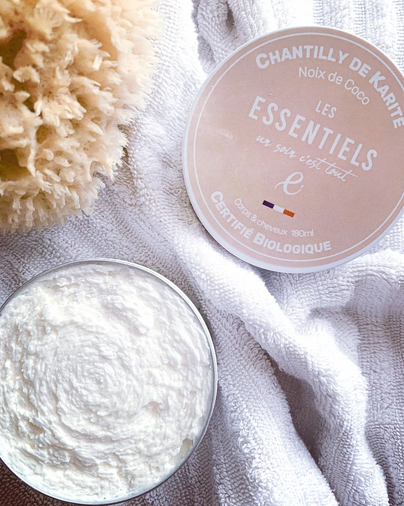 Chantilly Karité Coco, Fleur d'oranger ou Monoï - Corps et Cheveux
