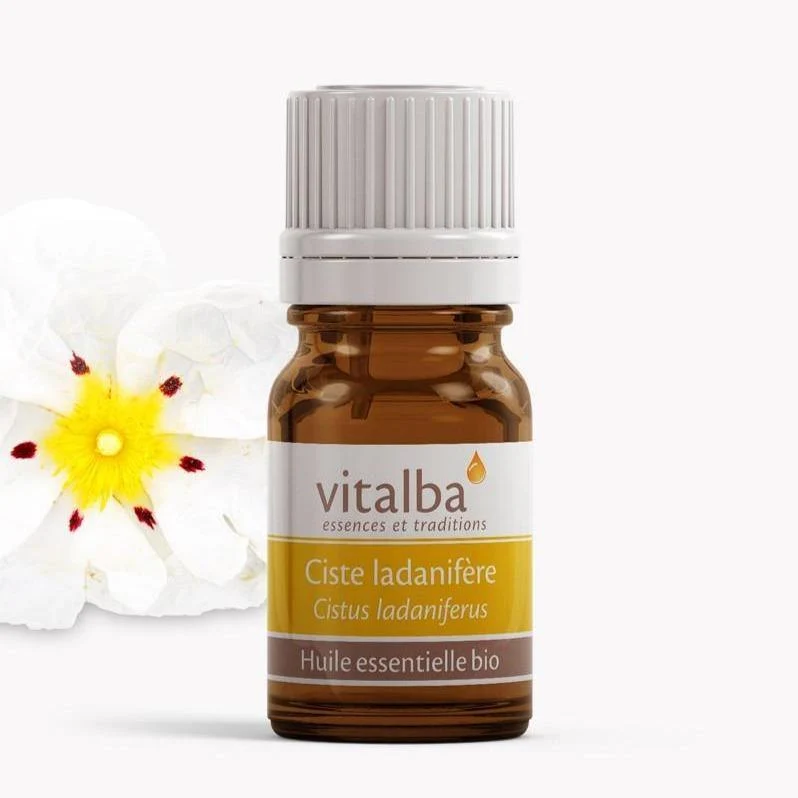 Ciste Ladanifère huile essentielle Bio- Vitalba Corse