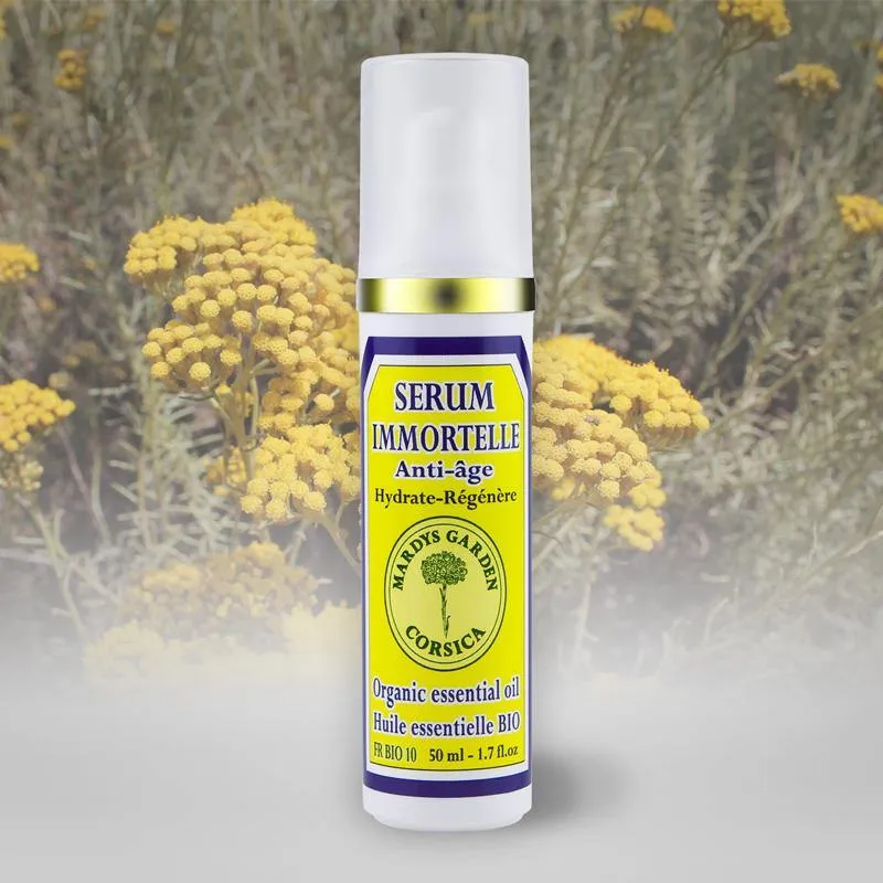 Sérum Visage anti-âge à l'Immortelle de Corse - MARDYS GARDEN 50ml