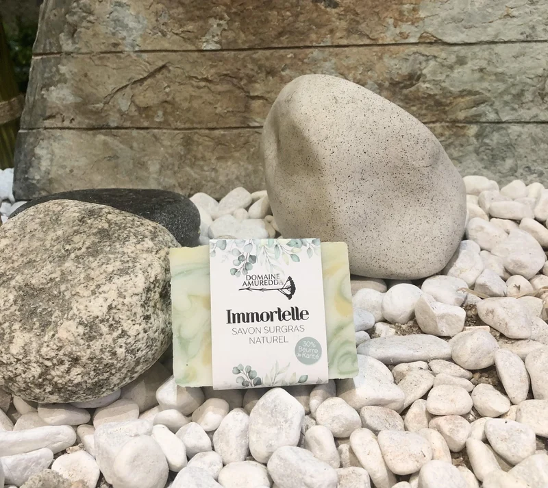 Savon surgras à l'Immortelle de Corse - AMURREDA