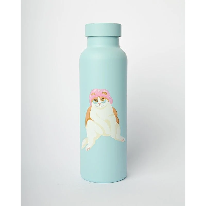 Borraccia Termica 3D Emilio 500ml Azzurro QUY CUP