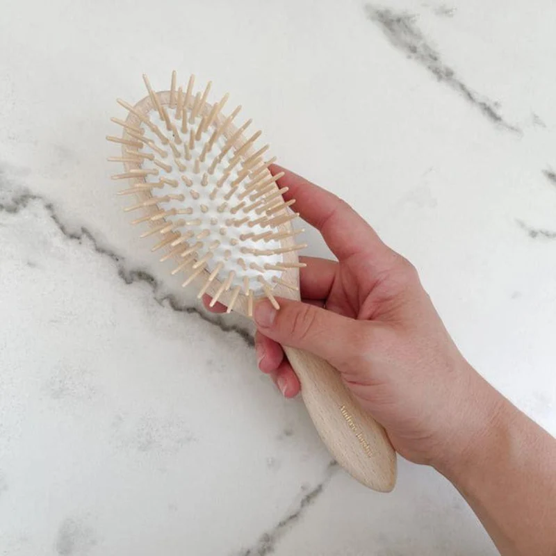 Grande Brosse À Démêler - Picots Bois