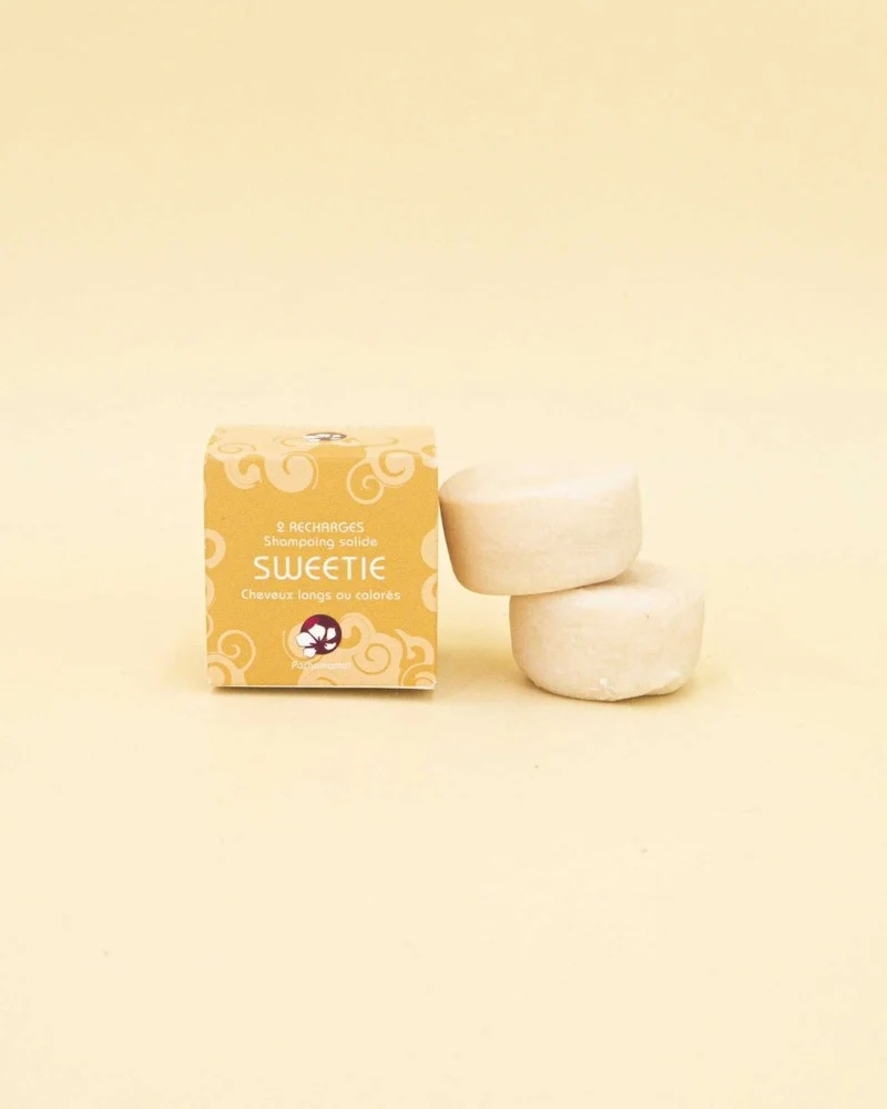 Shampoing solide (x2) - Hydratant - Recharge (Sweetie)