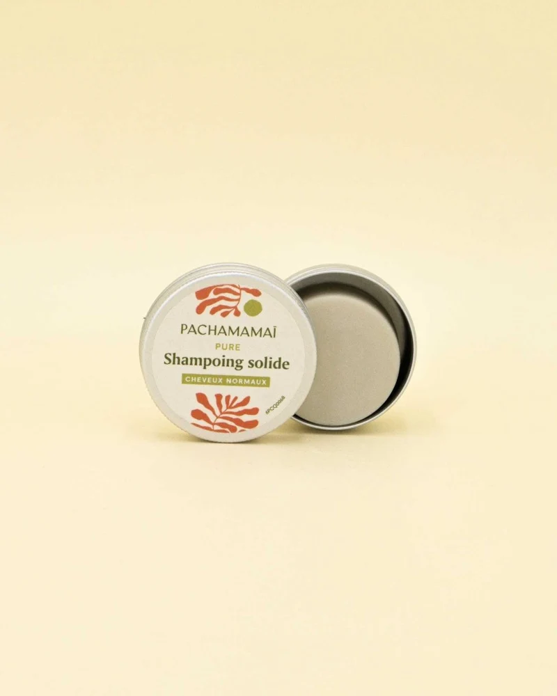 Shampoing solide - Cheveux normaux - Format voyage (Pure)