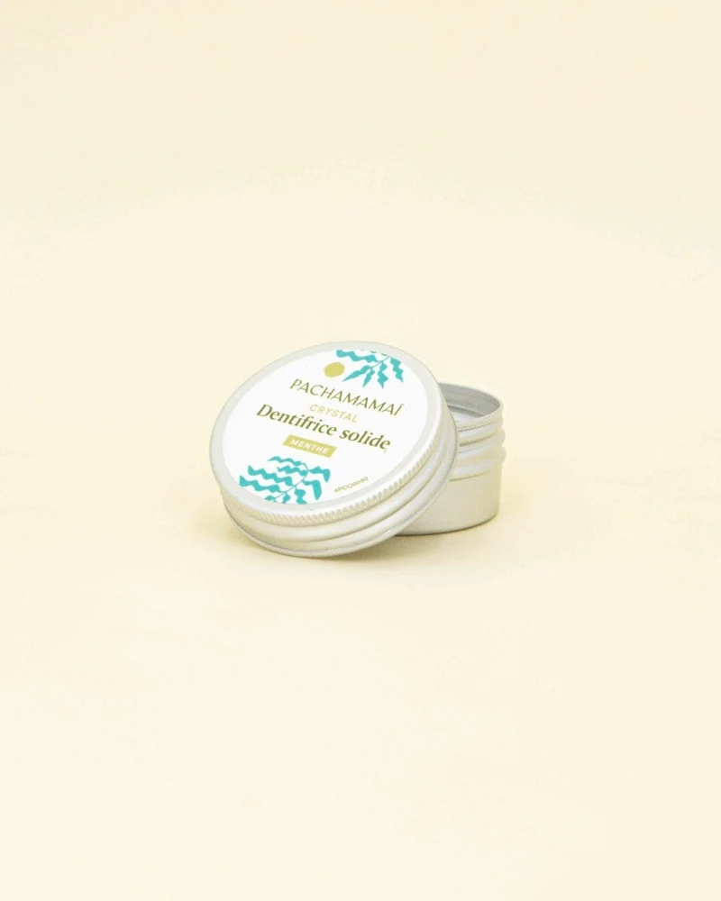 Dentifrice solide fraîcheur - Deux menthes (Crystal)