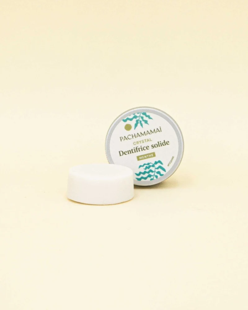 Dentifrice solide fraîcheur - Deux menthes (Crystal)