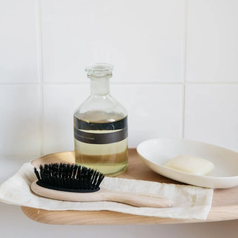Grande Brosse À Cheveux En Poils De Sanglier
