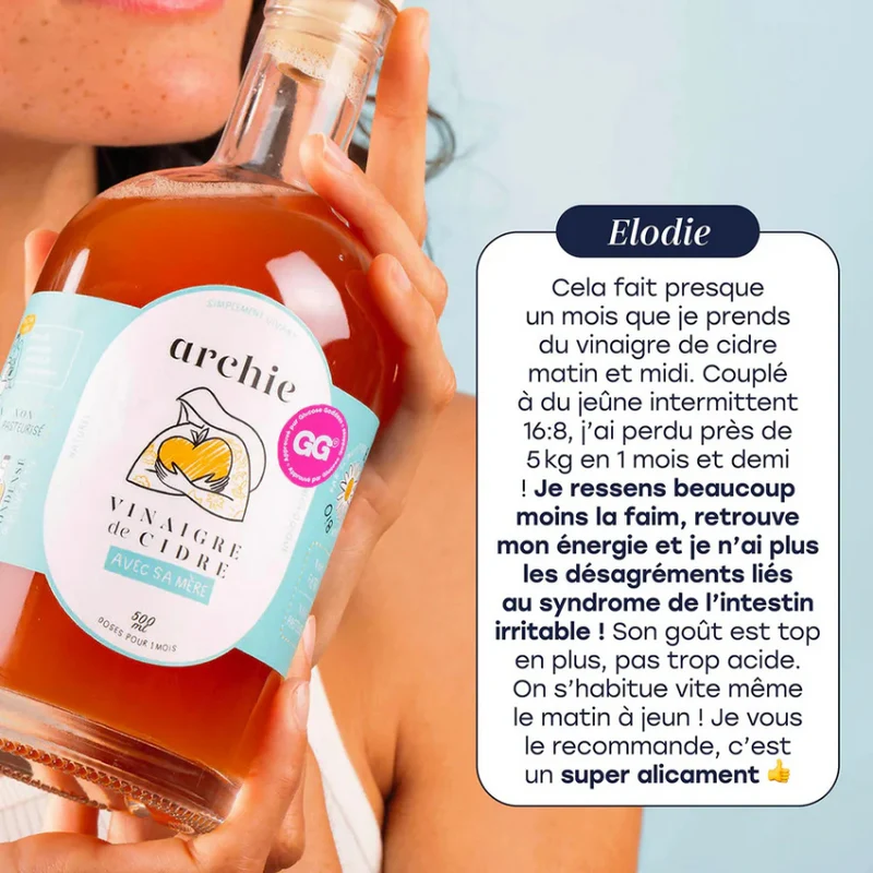 Recharge Vinaigre De Cidre Bio - 1 litre