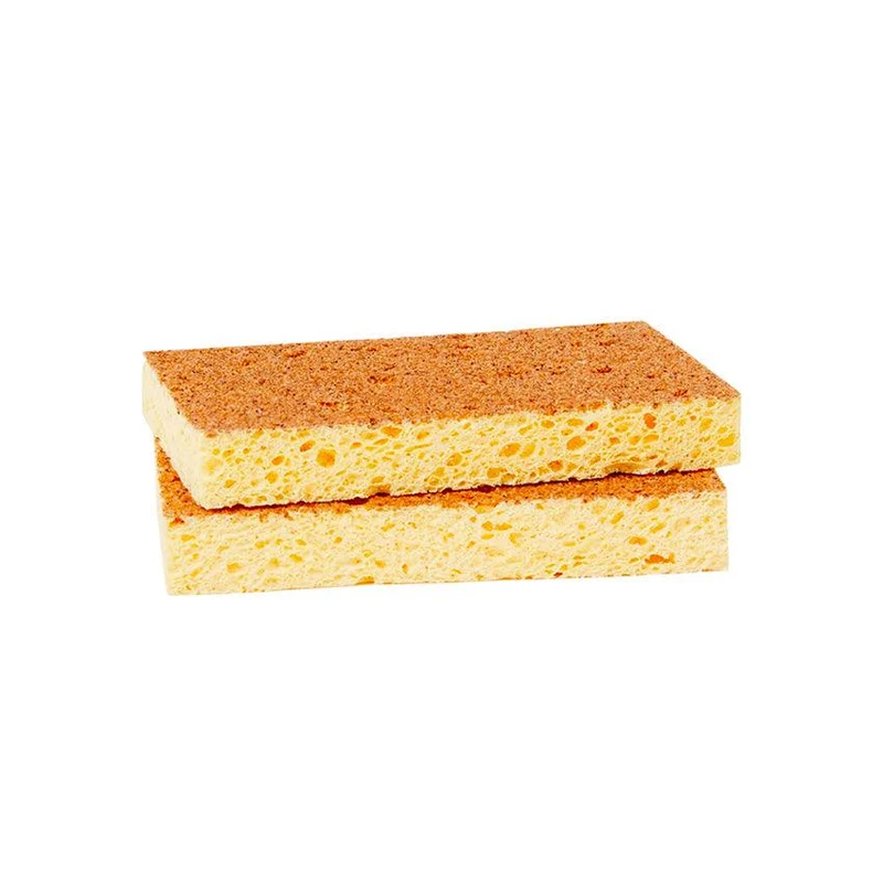 Lot De 2 Éponges Vaisselle Naturelles Biodégradables