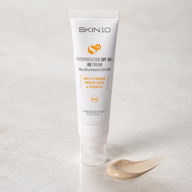 Medichy Modèle SKIN10 PHOTOPROTECTEUR SPF50 + BB CRÈME 50ml