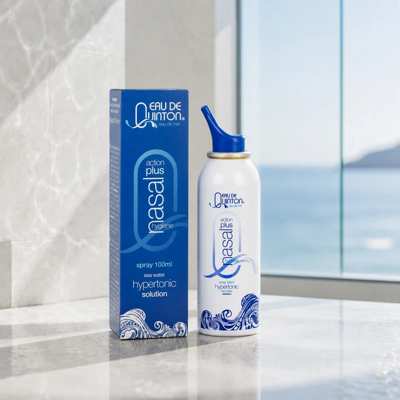 Hygiène nasale Quinton Action. Spray Hypertonique 100ml