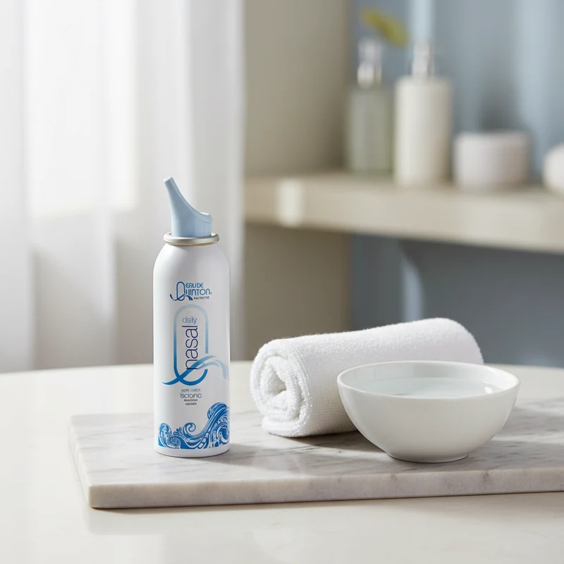 Hygiène nasale quotidienne Quinton. Spray Isotonique 100ml