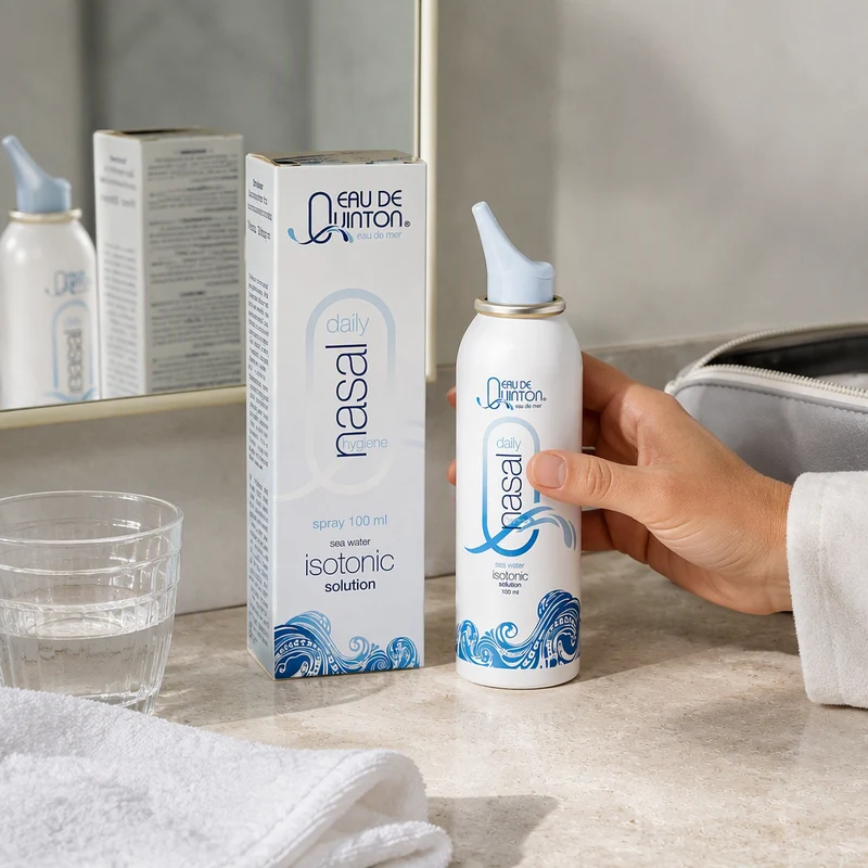 Hygiène nasale quotidienne Quinton. Spray Isotonique 100ml