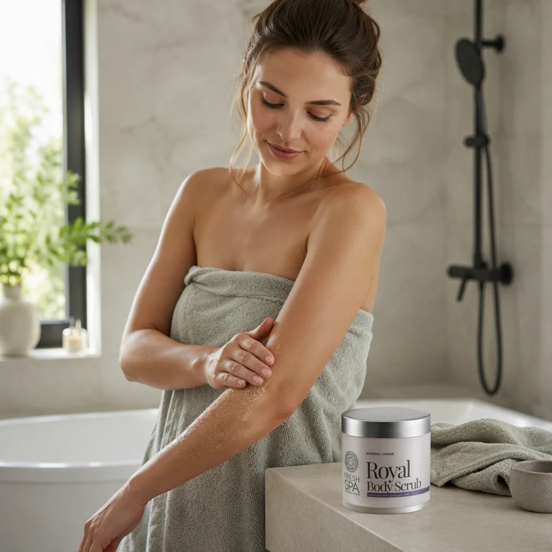 Natura Siberica Royal Renewal Crème Gommante Corps 400 ml