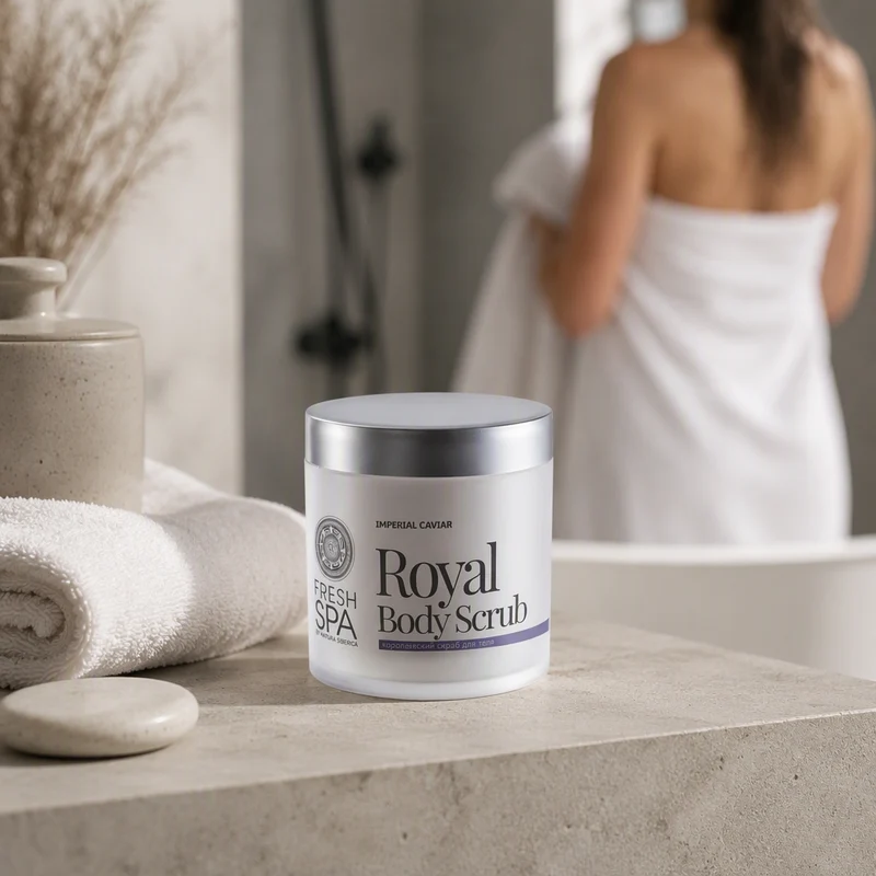 Natura Siberica Royal Renewal Crème Gommante Corps 400 ml