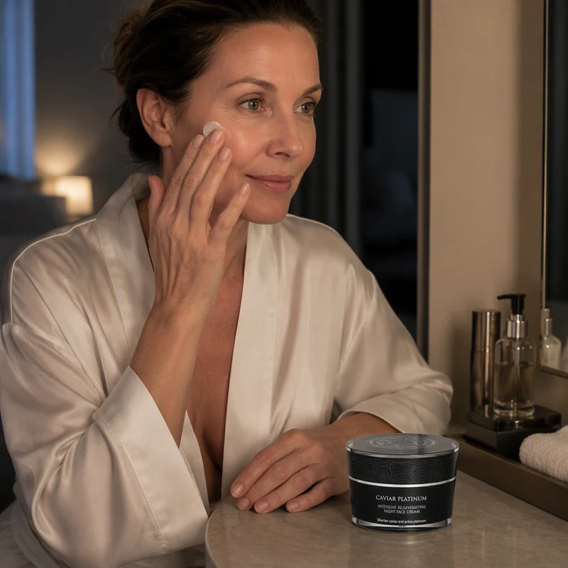 Natura Siberica CAVIAR PLATINUM Crème de Nuit Rajeunissante Intensive 50 ml