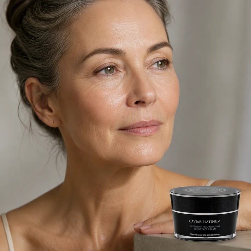 Natura Siberica CAVIAR PLATINUM Crème de Nuit Rajeunissante Intensive 50 ml