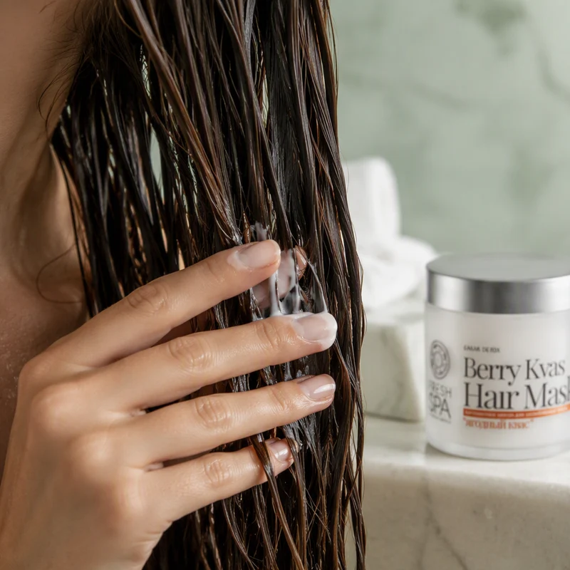 Natura Siberica FRESH SPA Berry Kvas Masque Capillaire 400ml