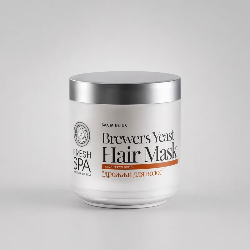 Natura Siberica FRESH SPA Masque capillaire fortifiant à la levure de bière 400 ml